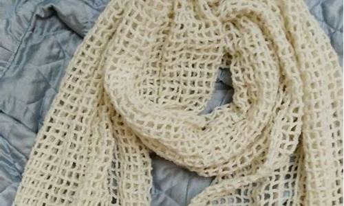 羊绒围巾的编织方法_羊绒围巾的编织方法 正反面